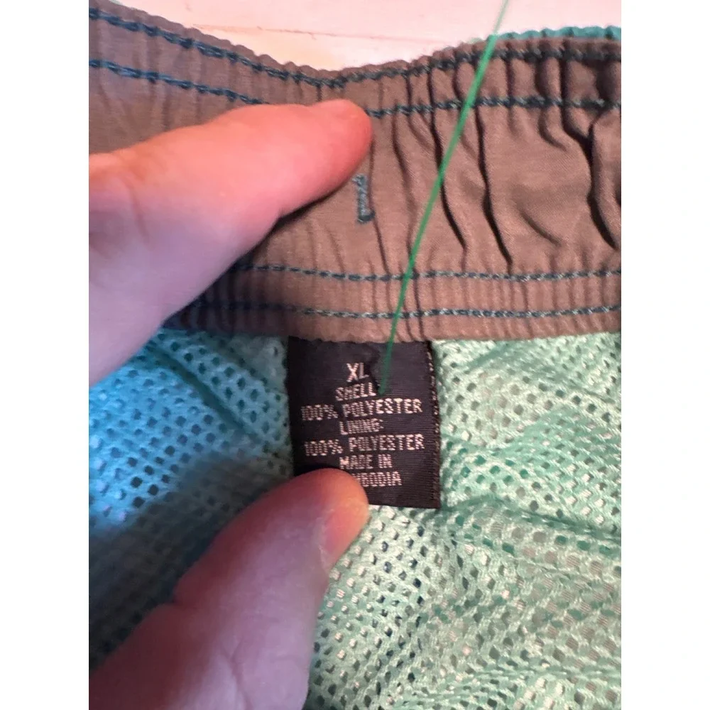 Roundtree & Yorke Swim Trunks Mens XL Teal Tropical Floral NWT‎ Board Shorts